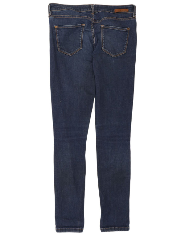 Jeans skinny feminino Massimo Dutti EU 38 pequeno W28 L30 azul marinho algodão