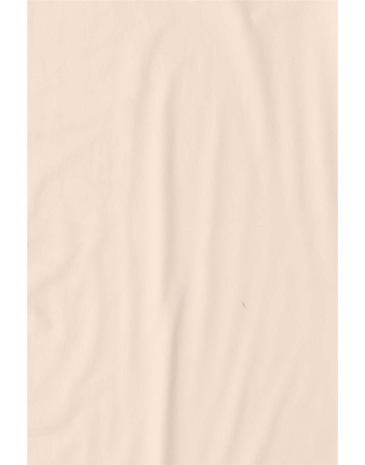 Top feminino Under Armour manga comprida UK 18 XL poliéster branco