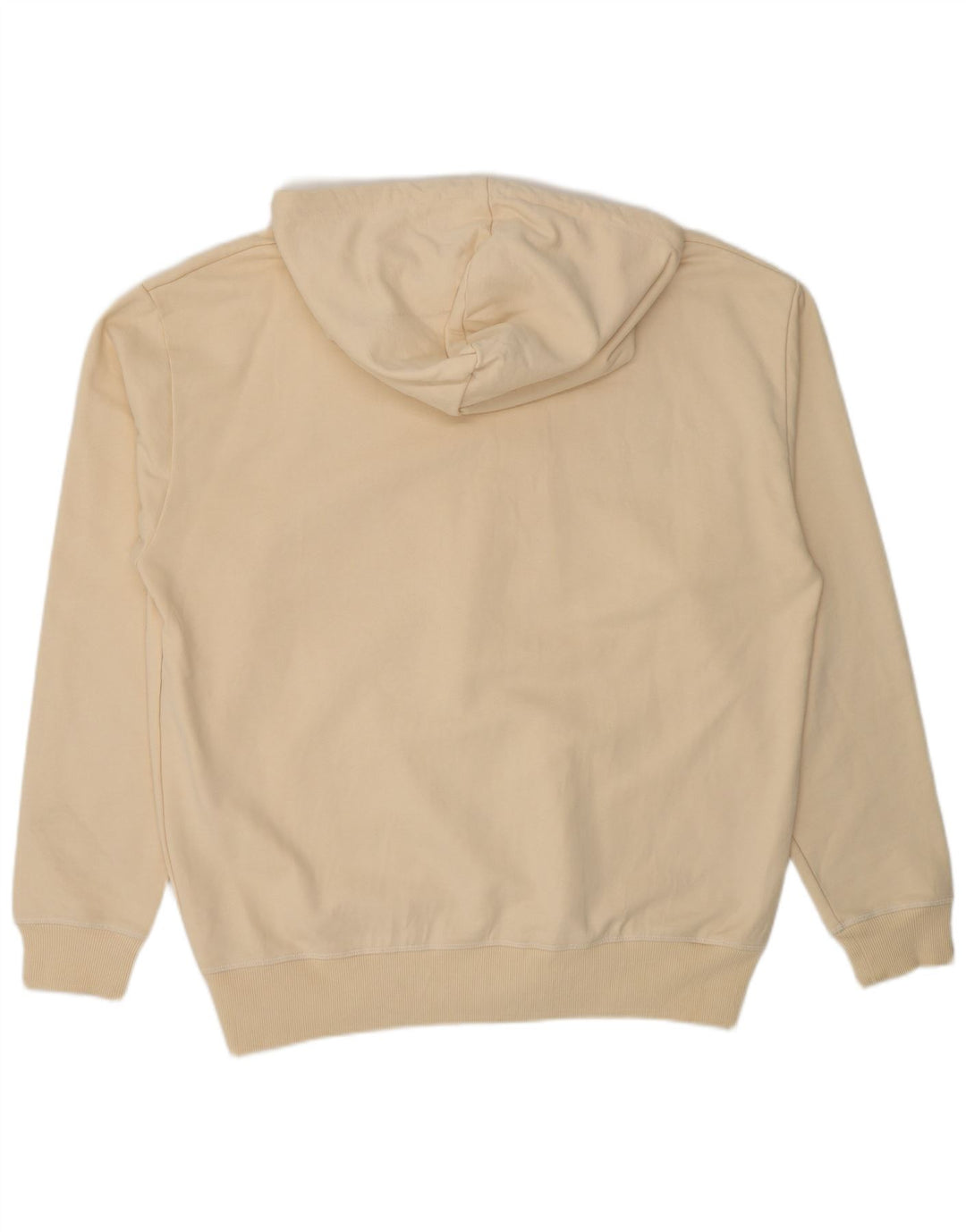 LES DEUX moletom com capuz masculino grande algodão branco