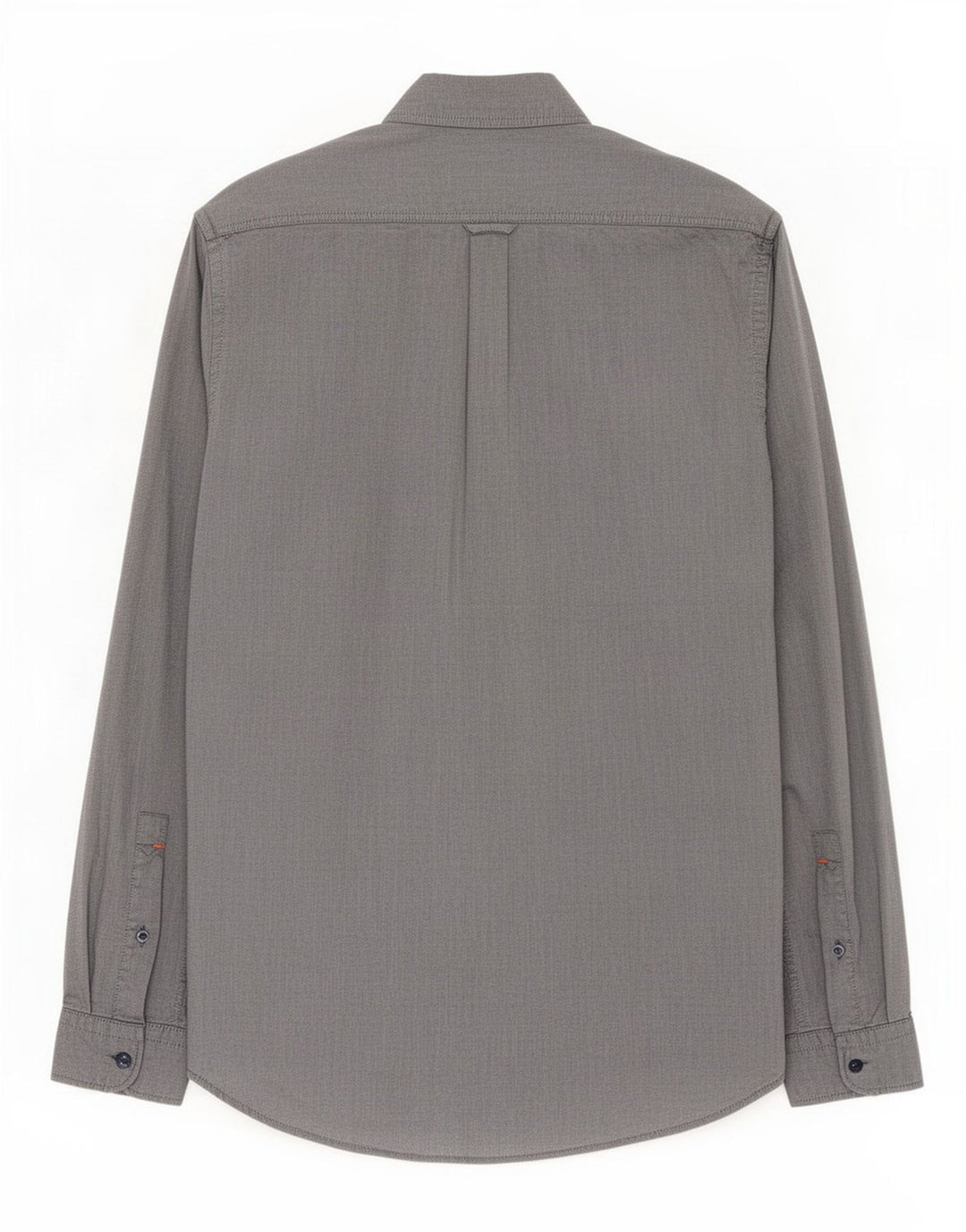 Camisa masculina Hugo Boss Regular Fit algodão azul médio