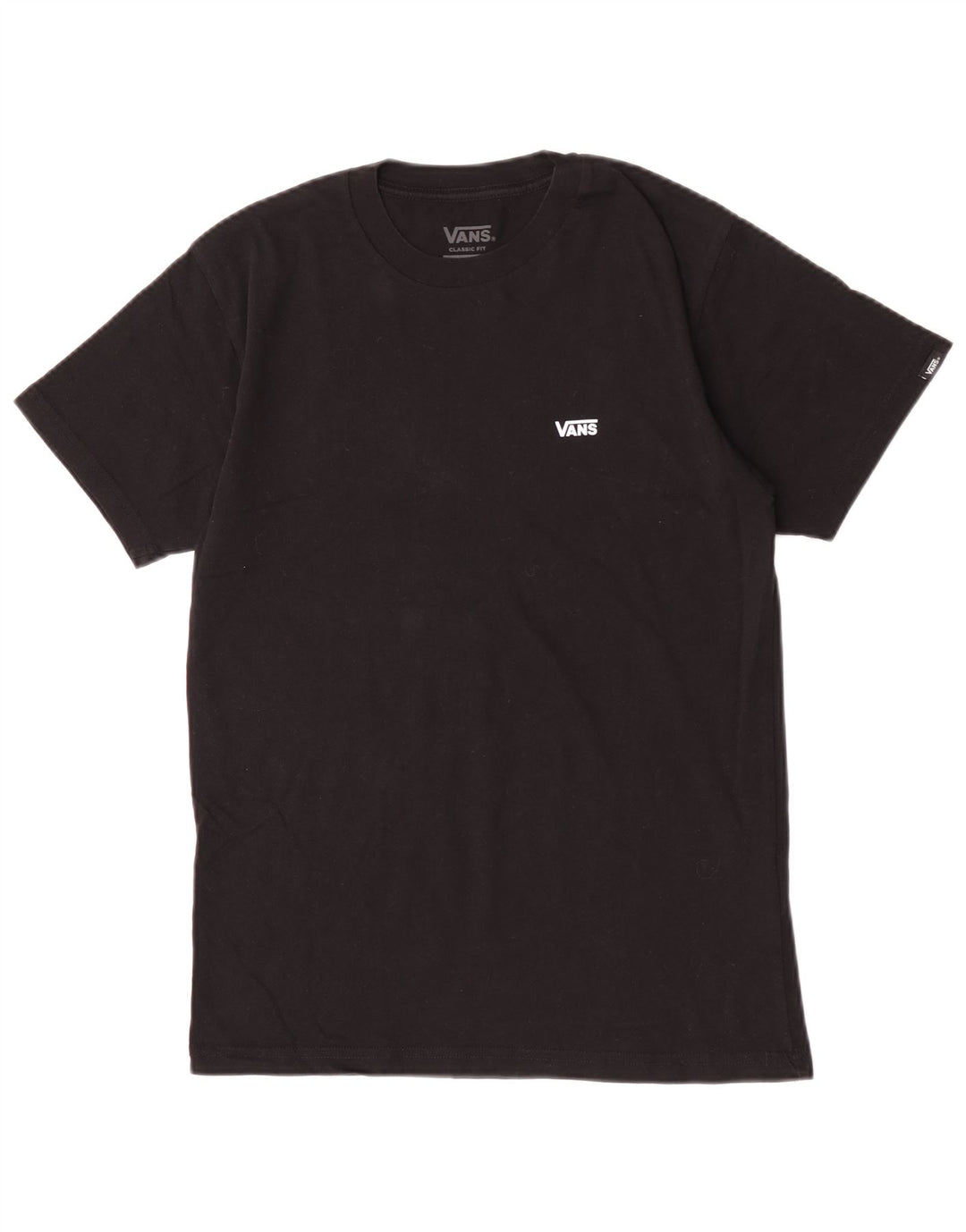 Camiseta Vans Masculina Classic Fit Top Pequeno Algodão Preto