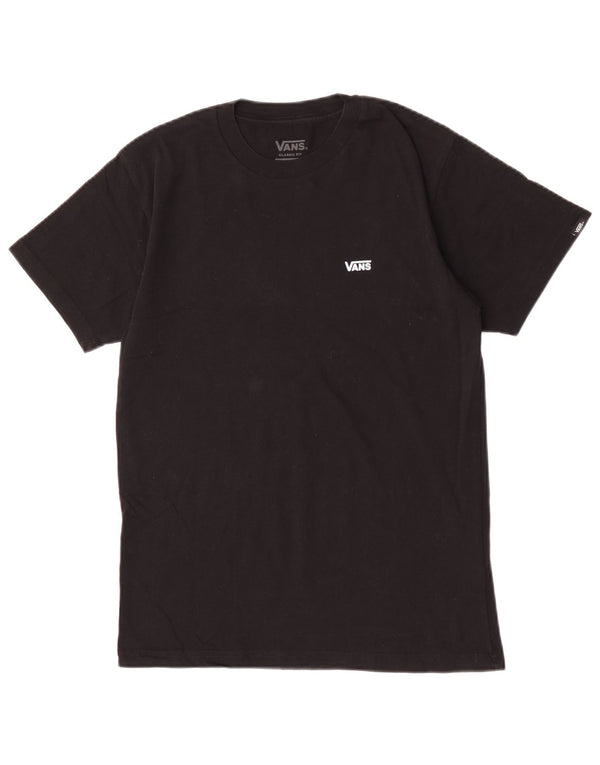 Camiseta Vans Masculina Classic Fit Top Pequeno Algodão Preto