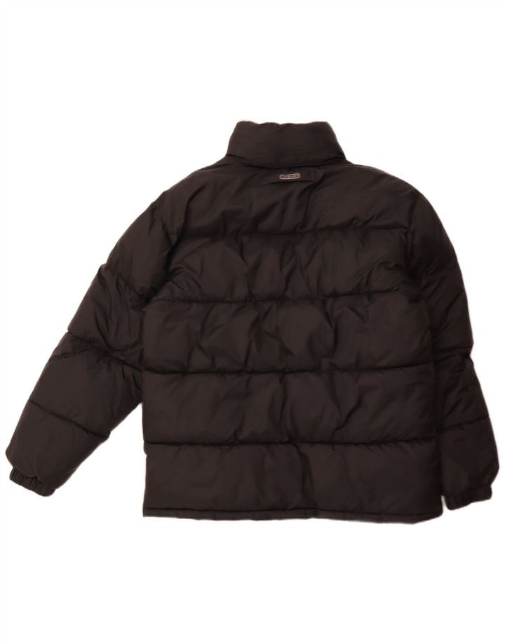 Jaqueta acolchoada masculina Umbro UK 38 médio preto nylon