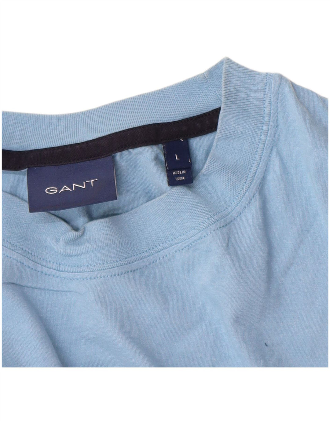Camiseta masculina gráfica Gant grande azul