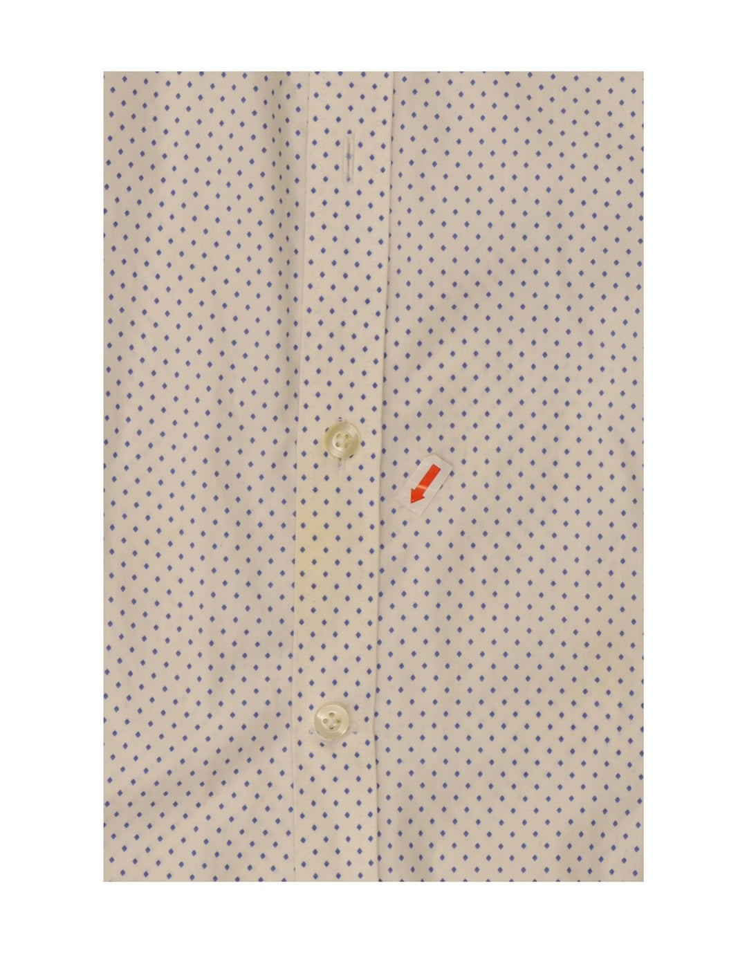 Camisa masculina MICHAEL KORS média branca manchada