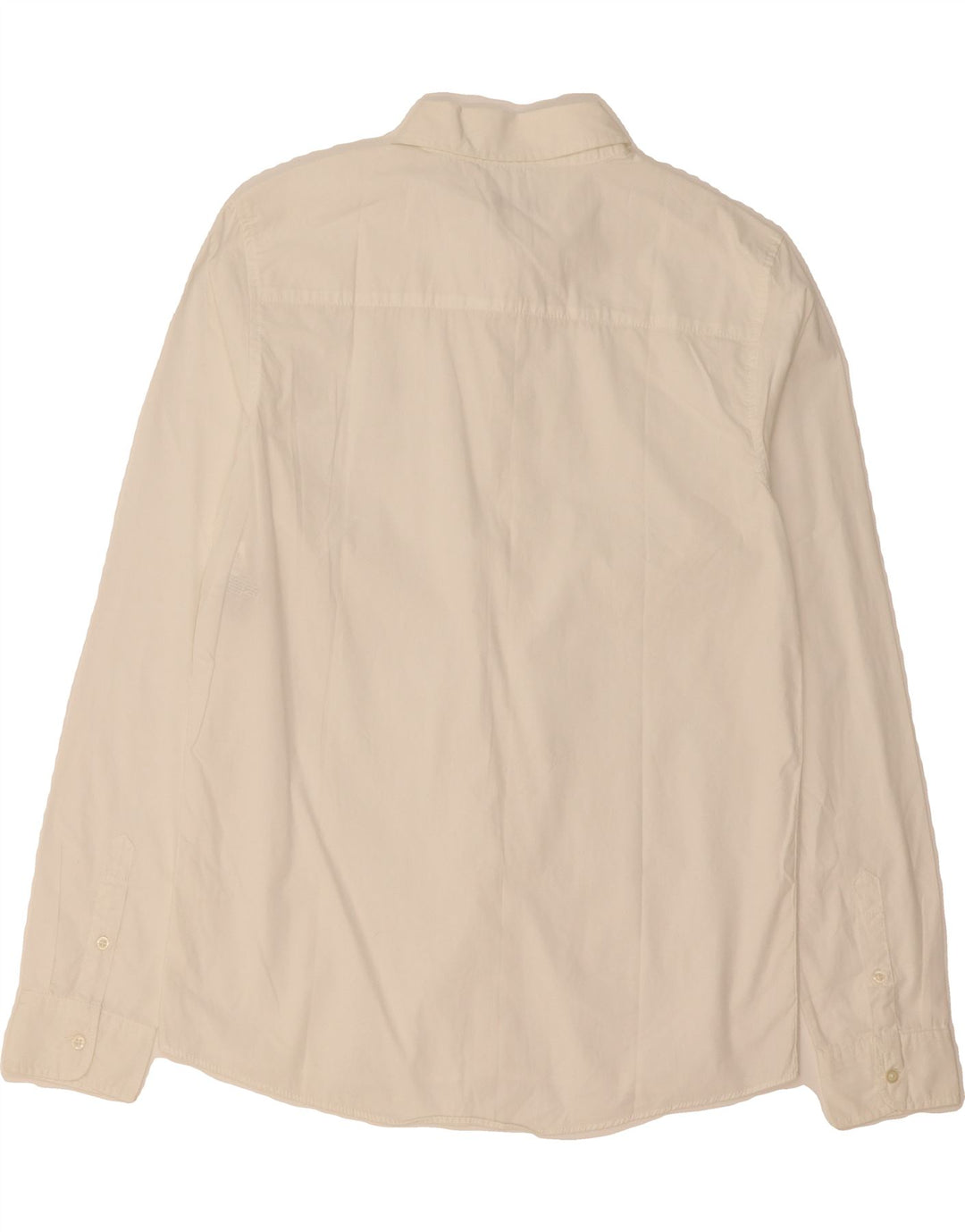 BENETTON Boys Shirt 13-14 Years 3XL White Cotton Vintage Benetton and Second-Hand Benetton from Messina Hembry 