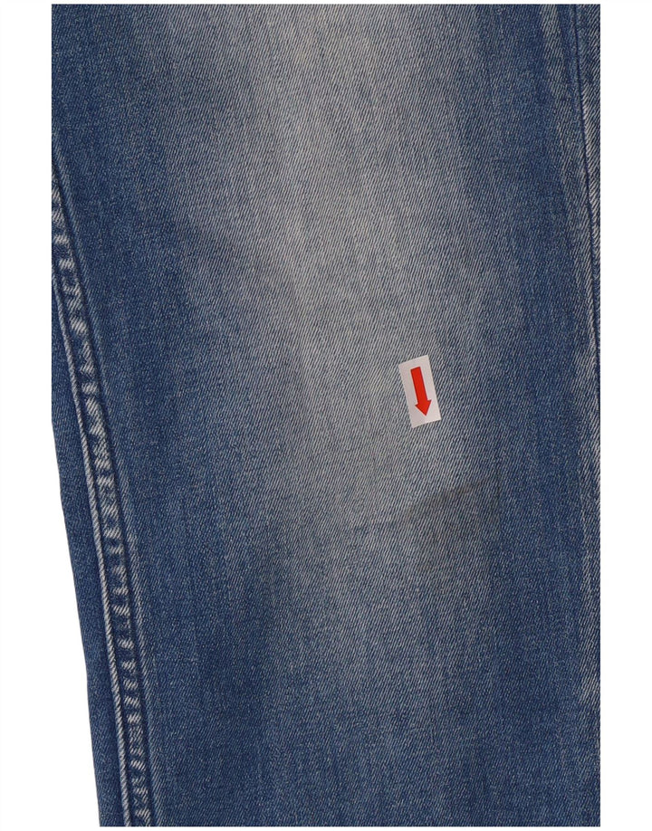 Jack & Jones Masculino Tim Slim Jeans W30 L32 Azul Algodão