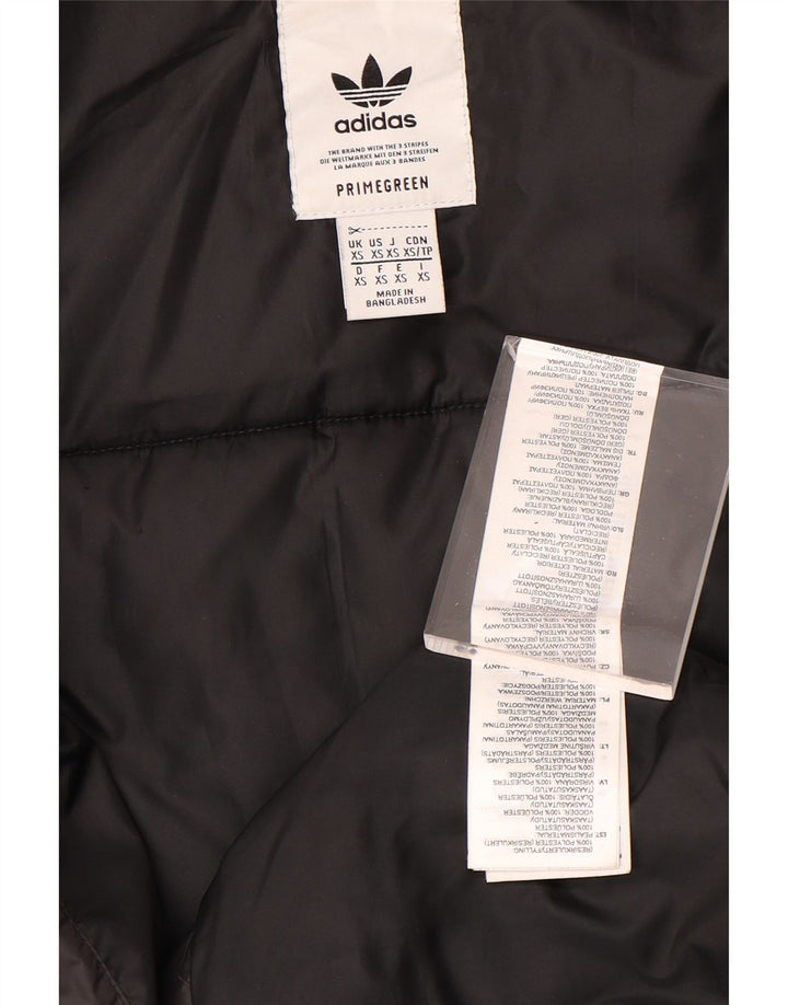 ADIDAS Mens Primegreen Padded Jacket UK 34 XS Preto Poliéster