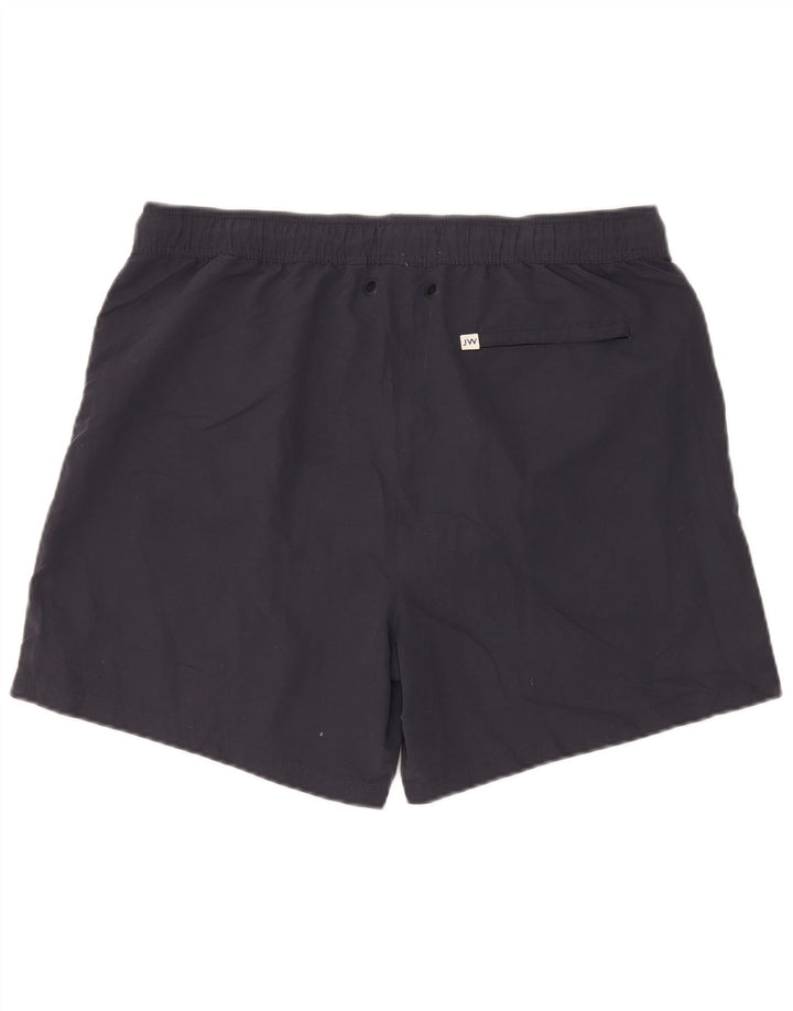 Shorts de natação masculino Jack Wills XL azul marinho poliéster