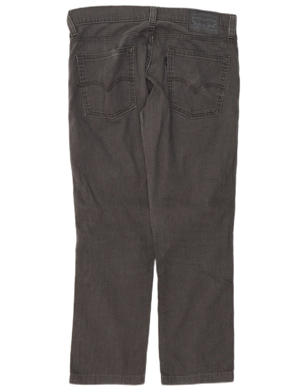 Levi's Mens Slim Jeans W30 L27 Grey Cotton