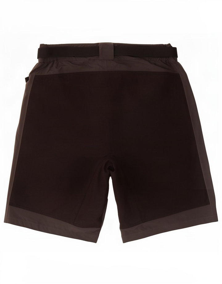 Henri Lloyd Mens Cargo Shorts Médio W32 Cinza Colourblock Nylon