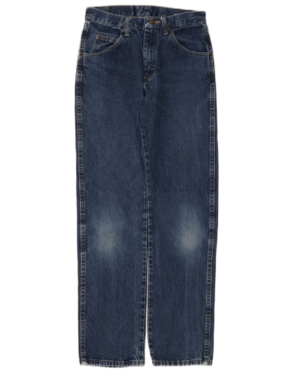 Wrangler masculino regular fit jeans reto W29 L32 algodão azul