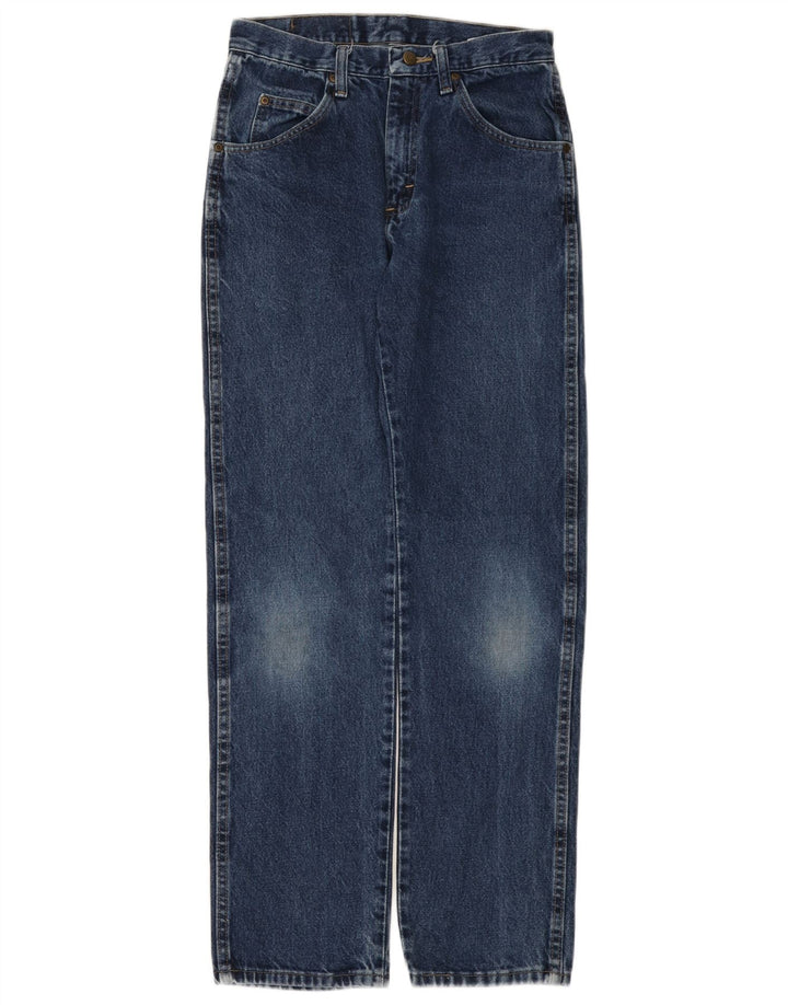 Wrangler masculino regular fit jeans reto W29 L32 algodão azul