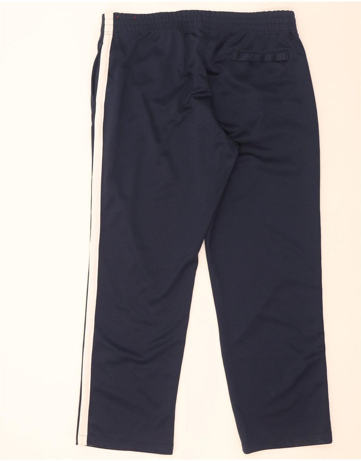 Calça de treino masculina Nike 2XL azul marinho colorblock poliéster