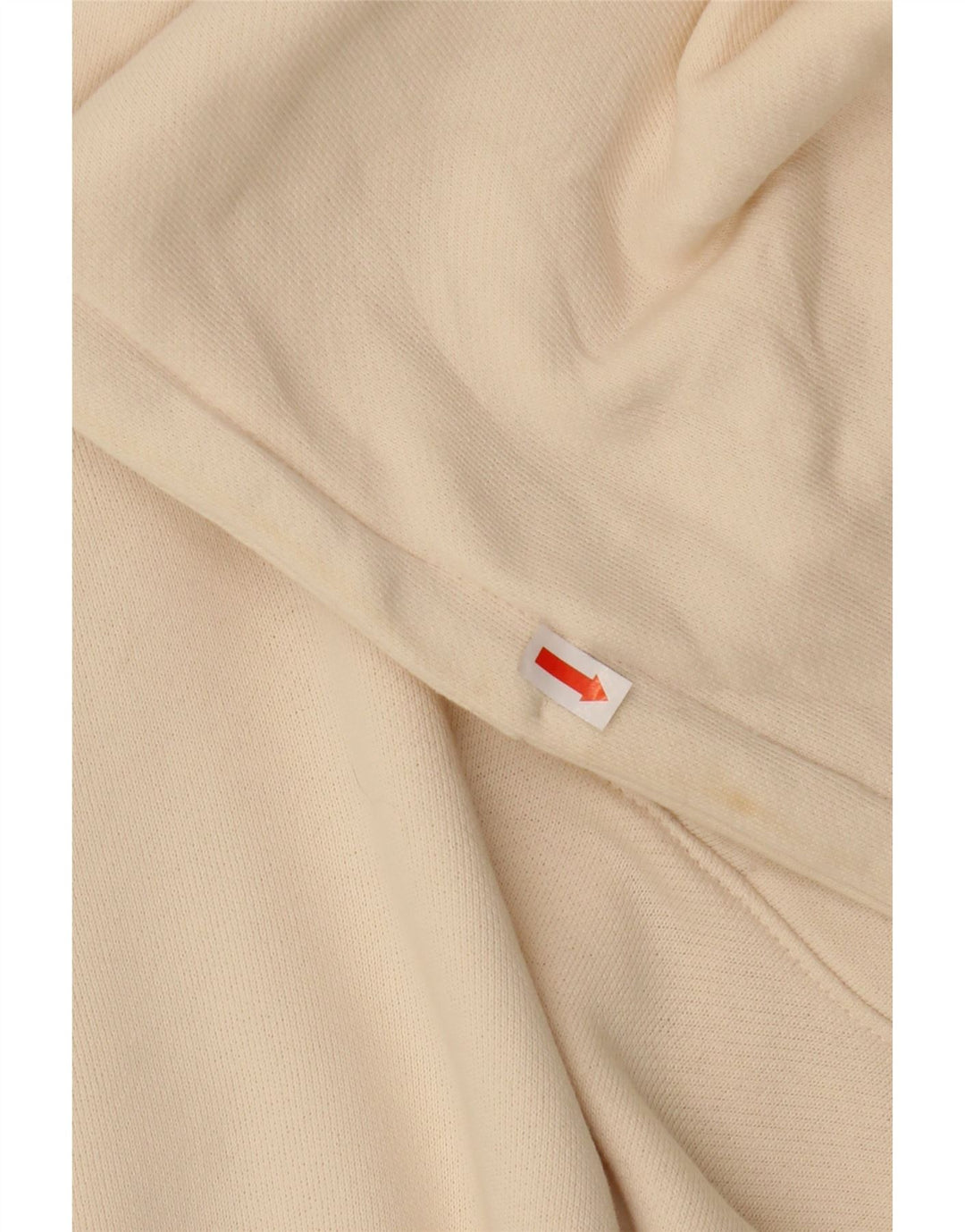 Suéter feminino com capuz grande REEBOK Reino Unido 16 grande algodão branco