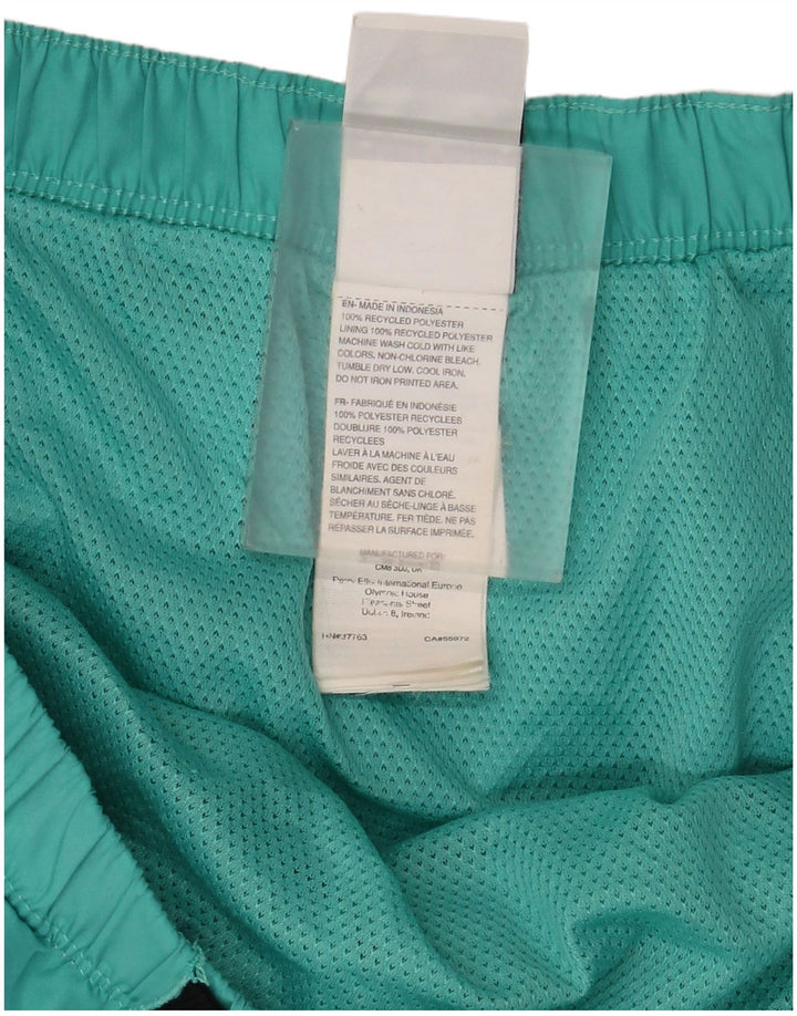 Shorts de natação feminino Nike UK 14 poliéster verde médio