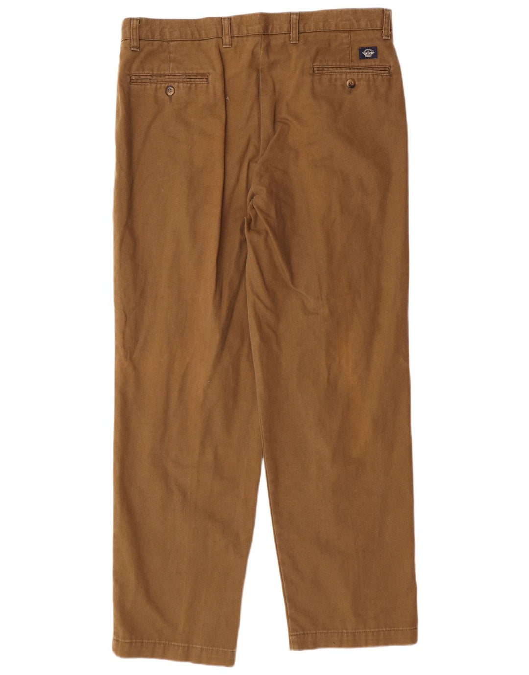 Calça Chino Masculina Dockers Cáqui Pegged W38 L32 Algodão Bege Clássico