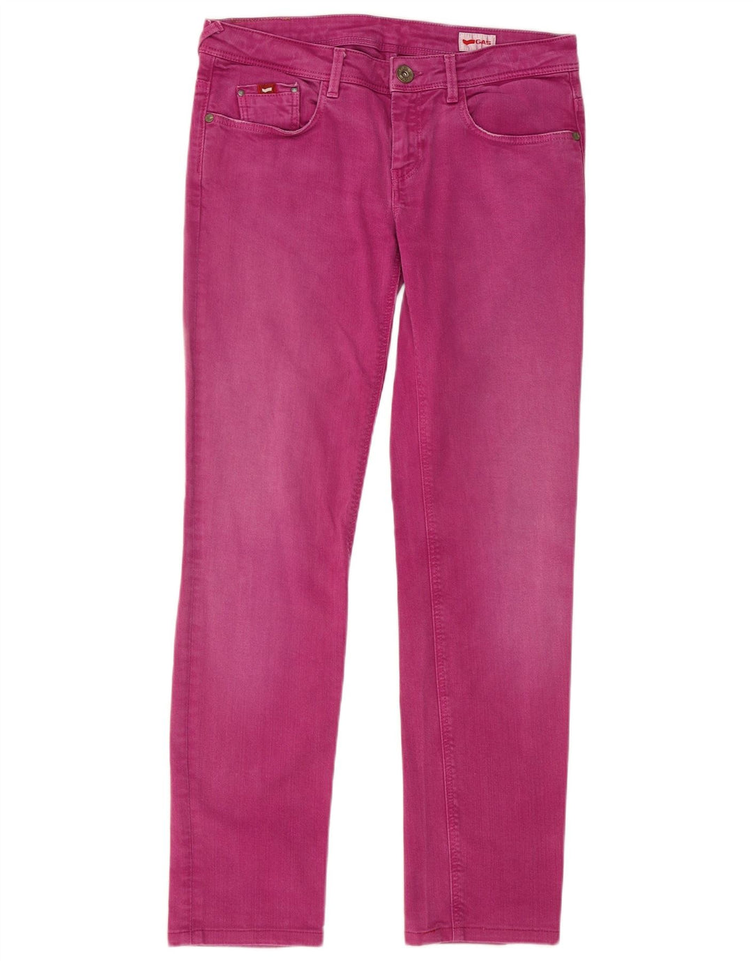 GAS Jeans Reta Meninas 15-16 Anos W32 L30 Roxo Algodão