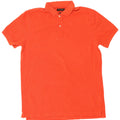 Camisa polo masculina Massimo Dutti algodão laranja médio