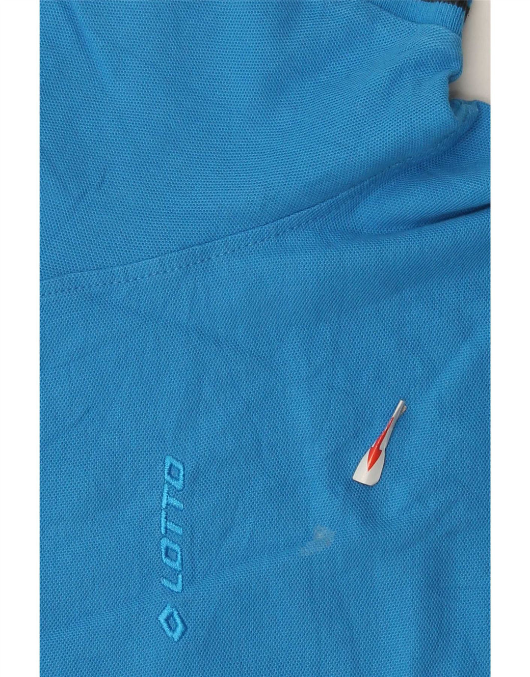 Camisa polo masculina Lotto algodão azul médio