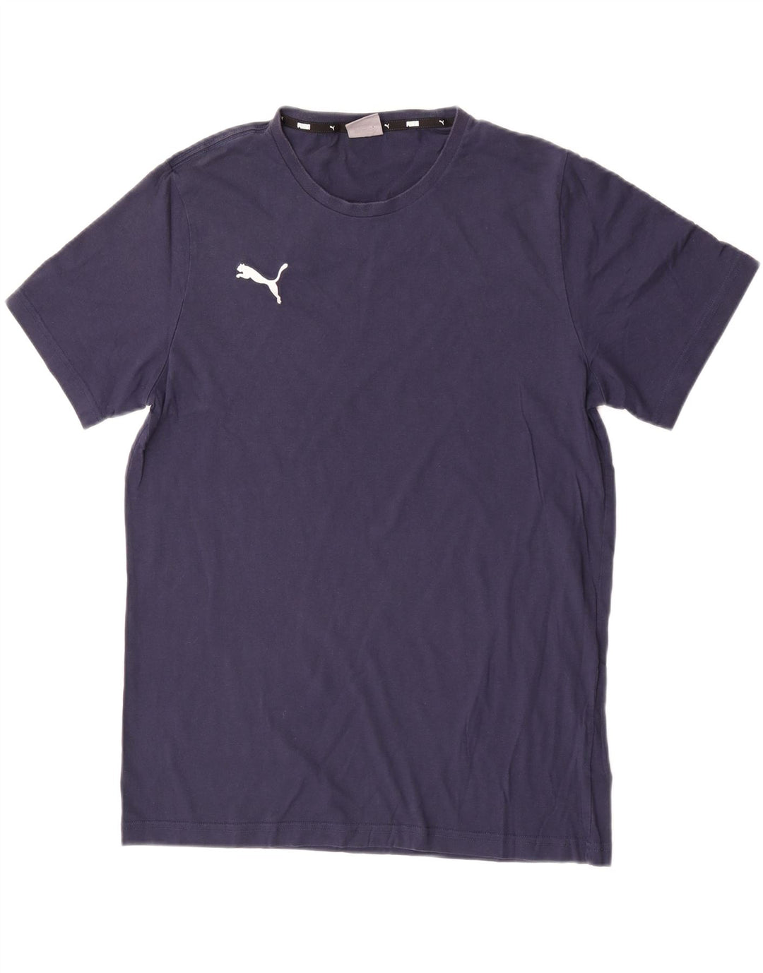 Camiseta masculina Puma grande algodão azul marinho