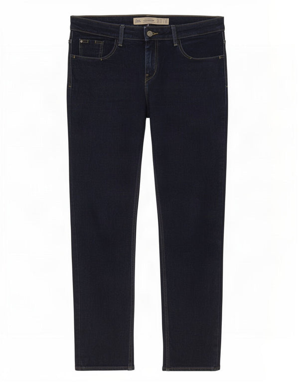 Zara Womens Trafaluc Slim Jeans EU 40 Médio W30 L27 Azul Marinho Algodão