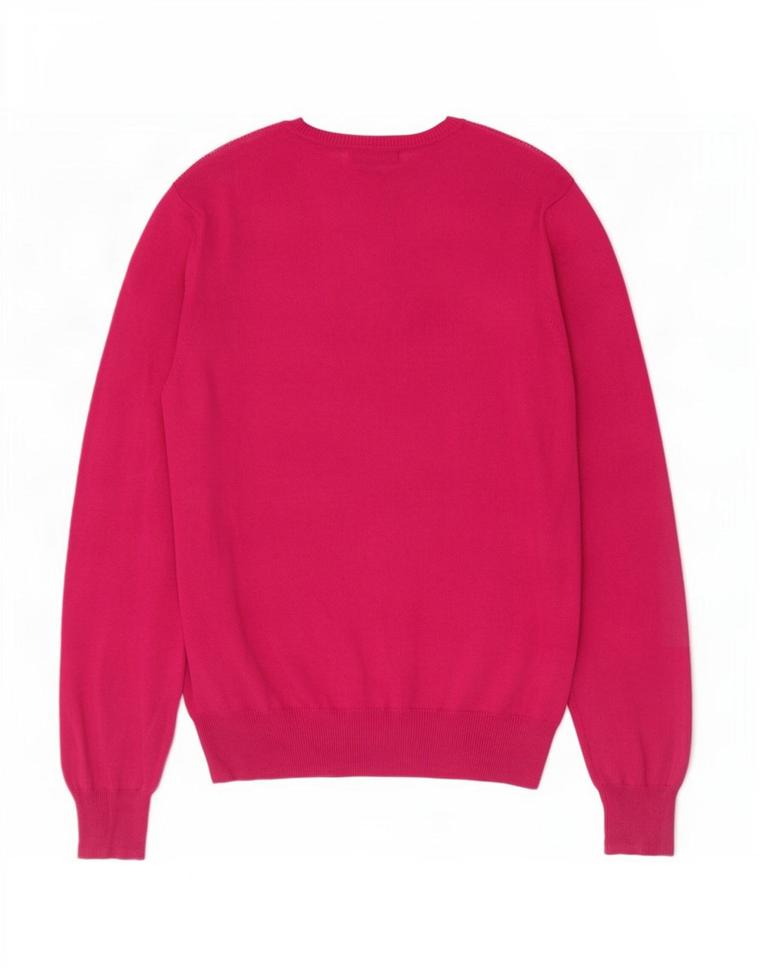 Zara Suéter masculino com decote em V rosa médio