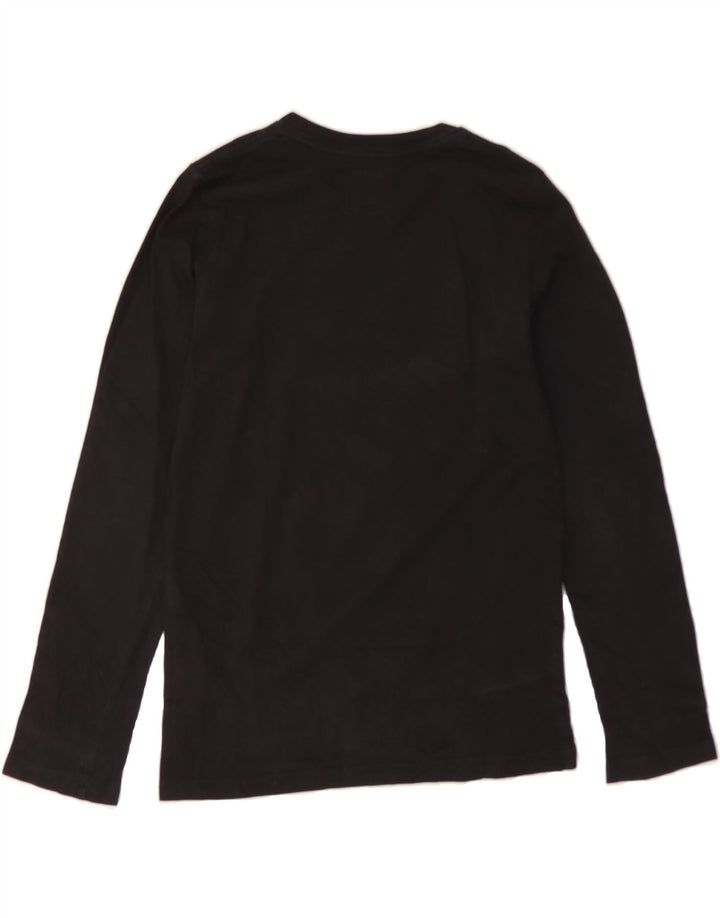 LEVI'S Boys Graphic Top Long Sleeve 11-12 Years Black Cotton Vintage Levi's and Second-Hand Levi's from Messina Hembry 