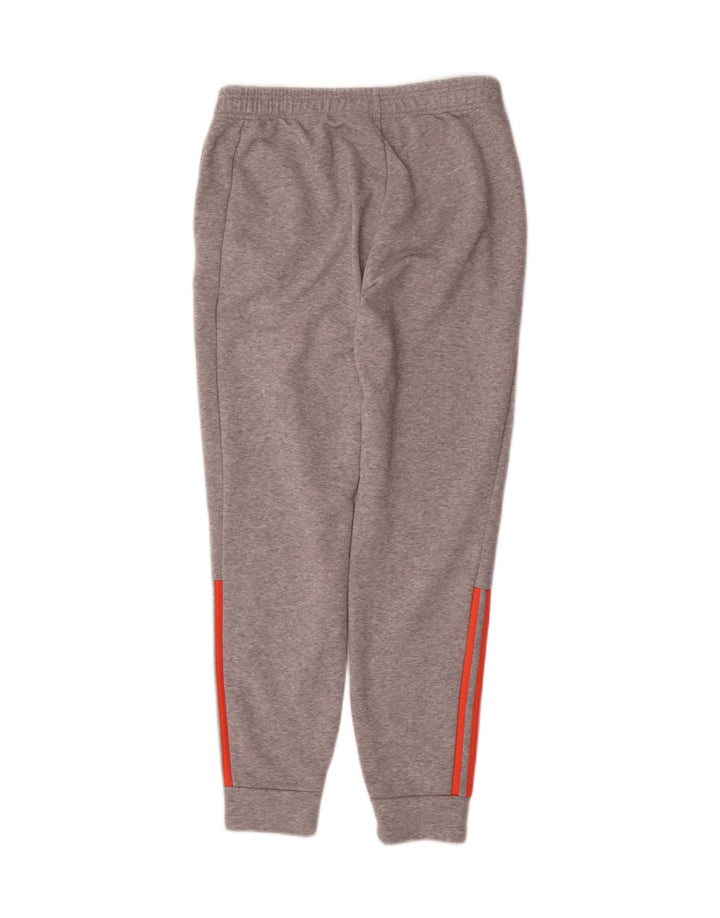 ADIDAS Calças de treino masculinas Joggers UK 12/14 Médio Cinza Algodão