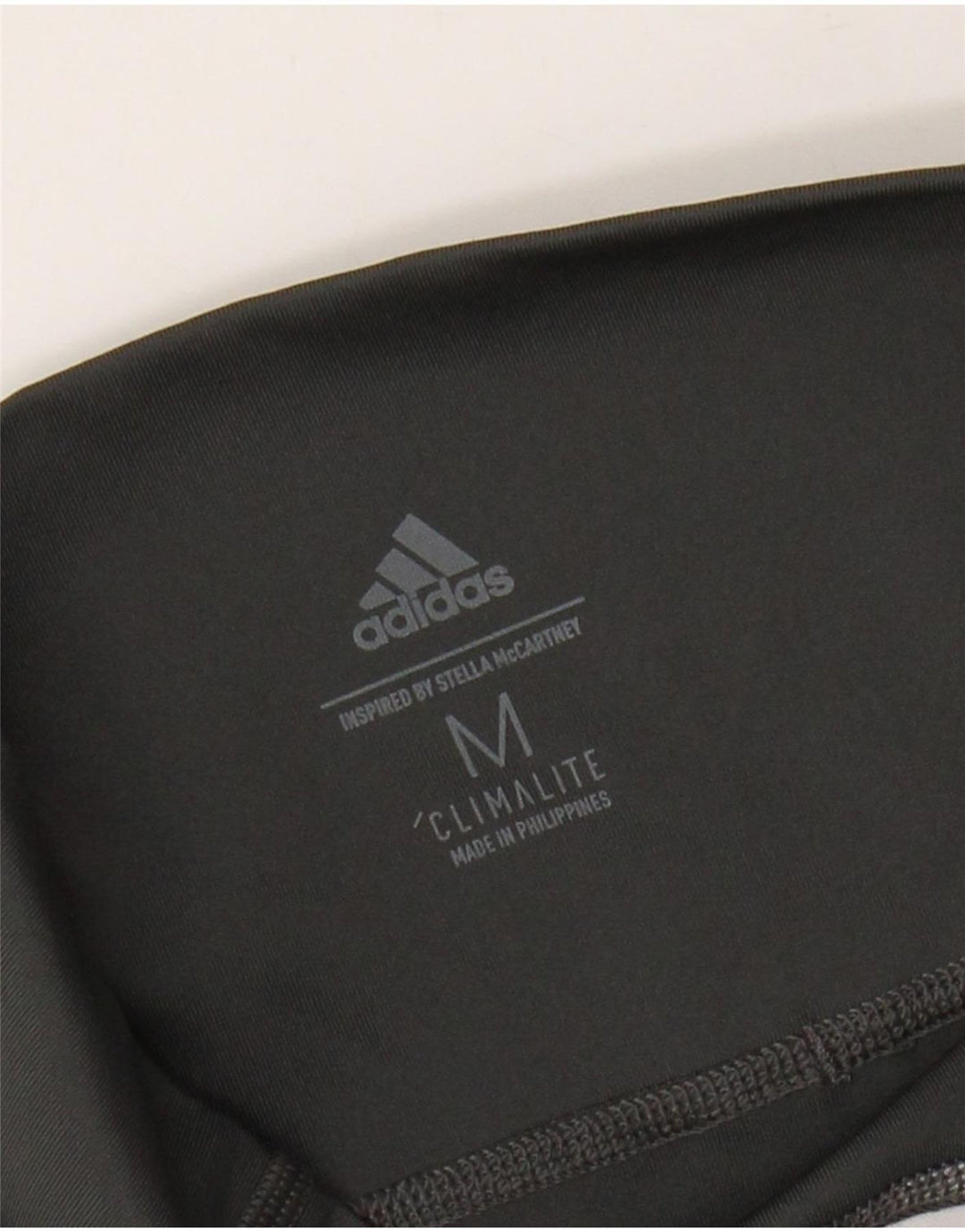 Adidas Womens Climalite Leggings UK 12 Médio Cinza Animal Print