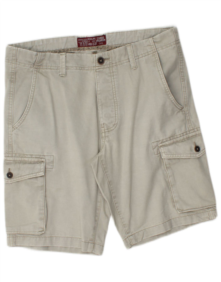 Shorts cargo masculino OVS IT 48 médio W33 algodão cinza