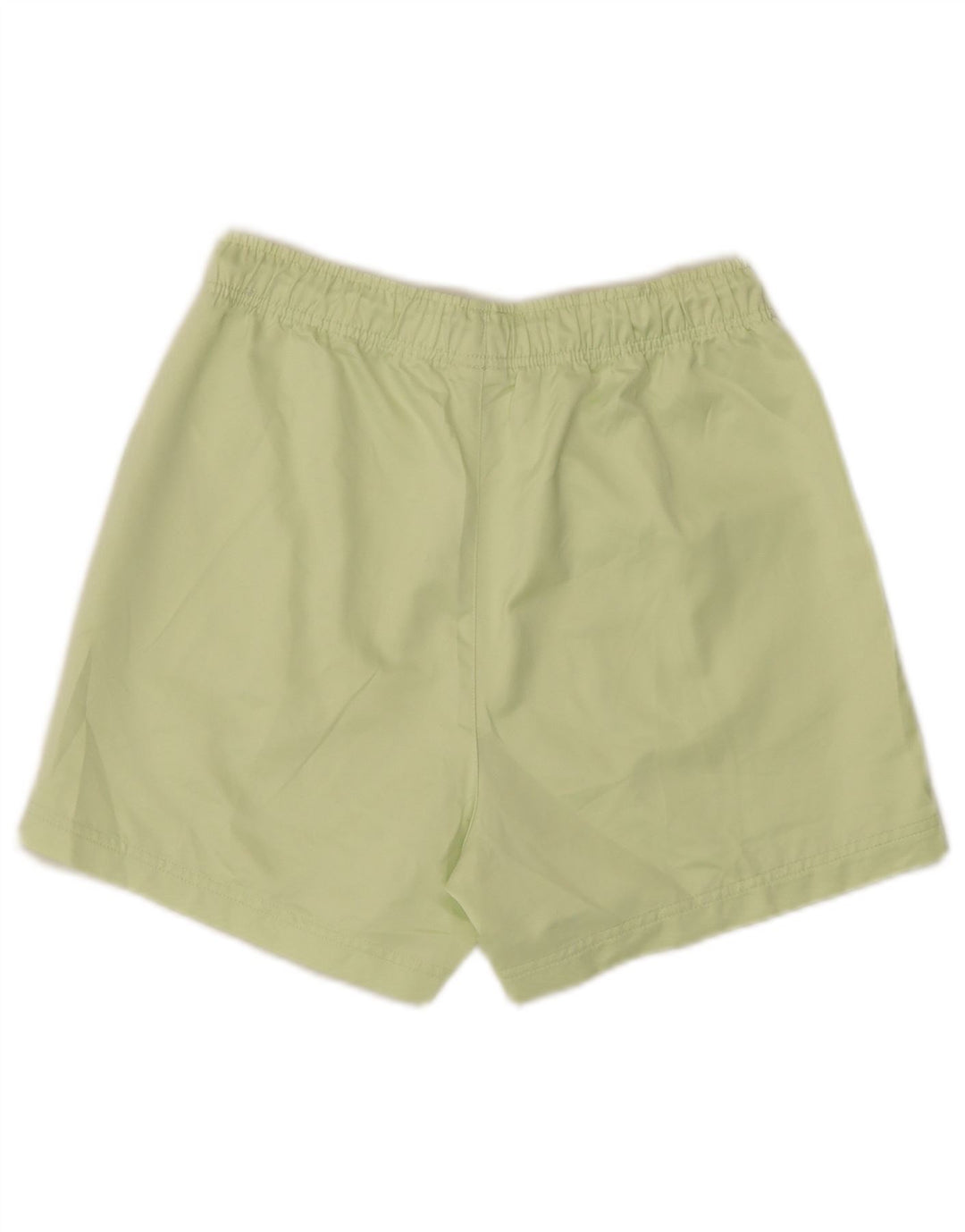 Shorts esportivos femininos Nike UK 10 pequeno poliéster verde