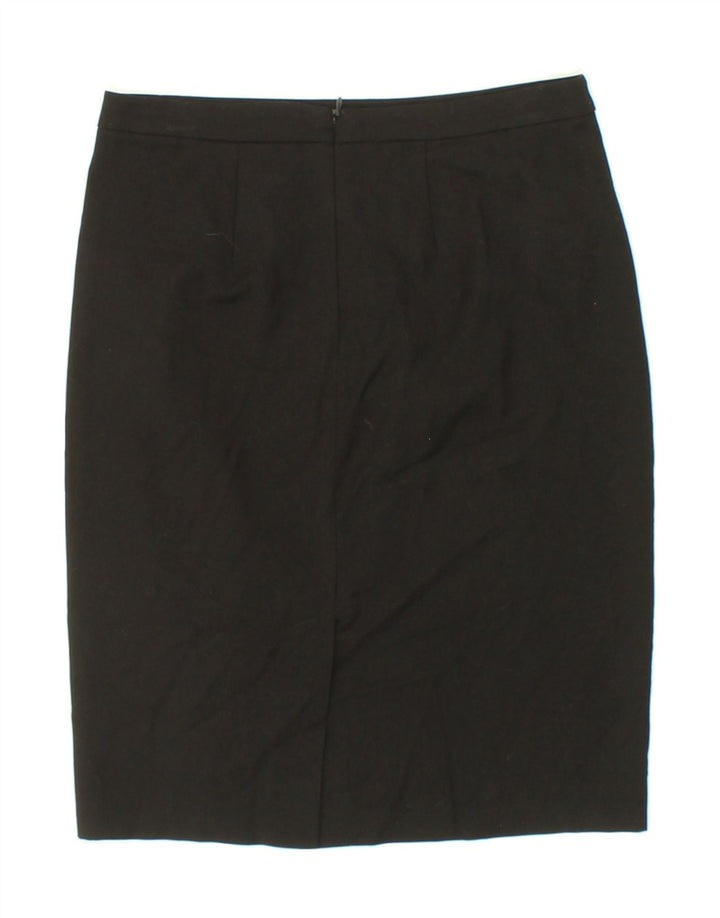 BENETTON Womens Pencil Skirt W26 Small  Black Vintage Benetton and Second-Hand Benetton from Messina Hembry 