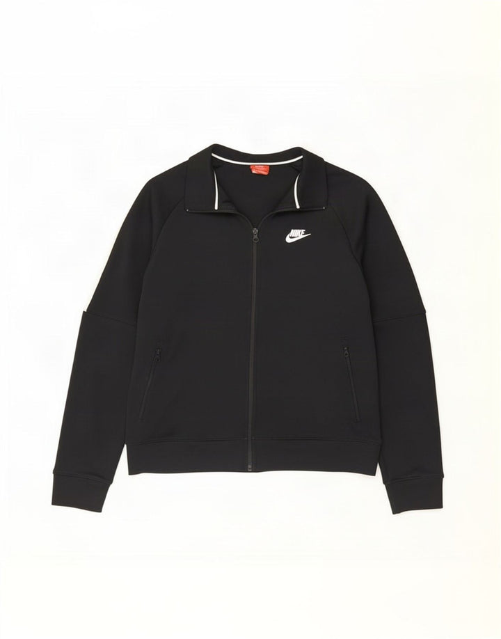 Jaqueta Nike Masculina Treino Top Grande Poliéster Colorblock Preto