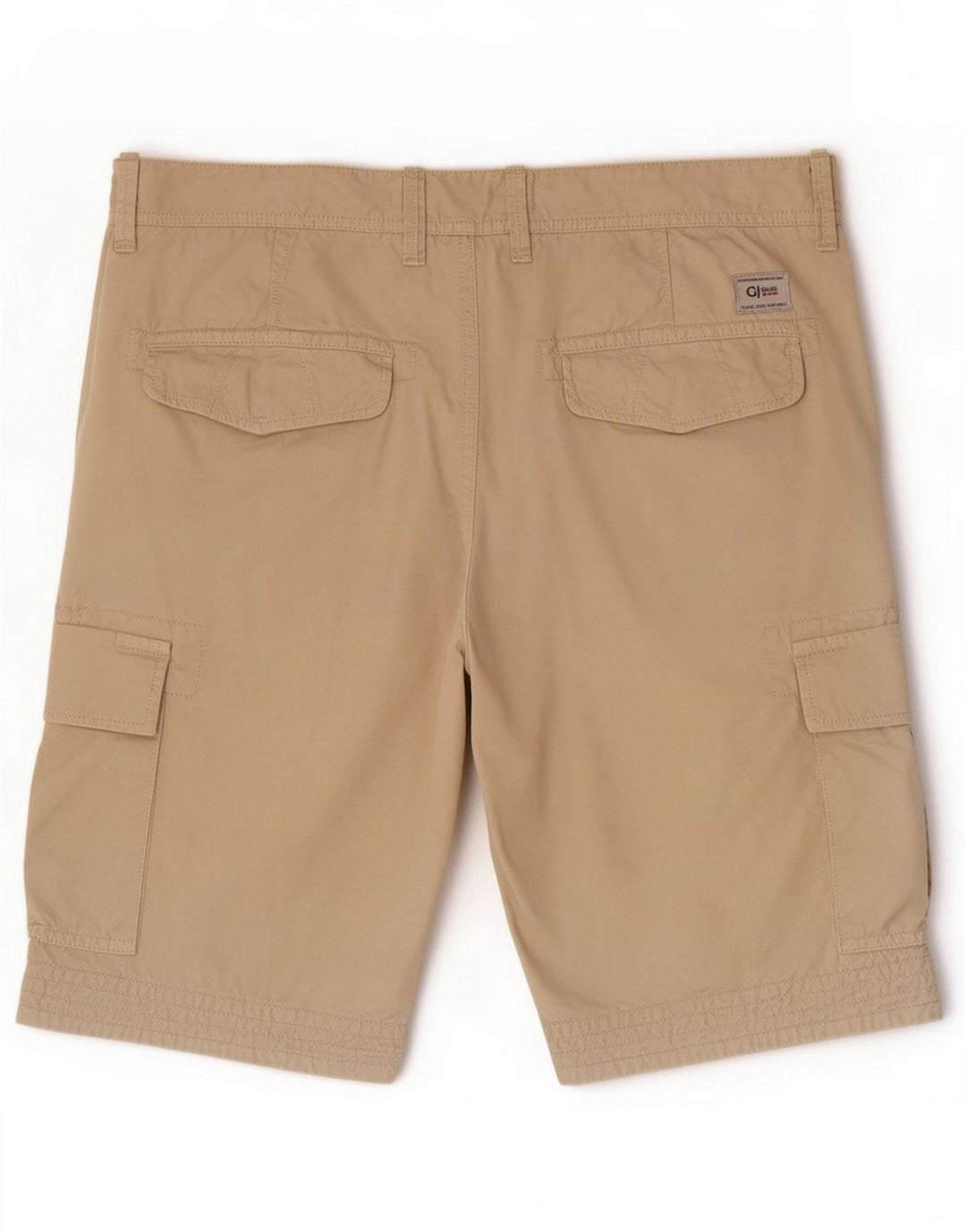 Gaudi Mens Regular Cargo Shorts Médio W31 Algodão Bege