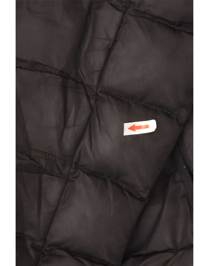 Jaqueta masculina acolchoada com capuz French Connection UK 40 grande preta