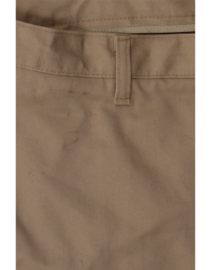 Calça chino reta masculina LEE W38 L30 algodão bege