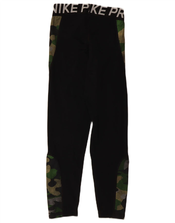 Leggings Nike Femininas Graphic UK 4 XS Preto Camuflagem Poliéster