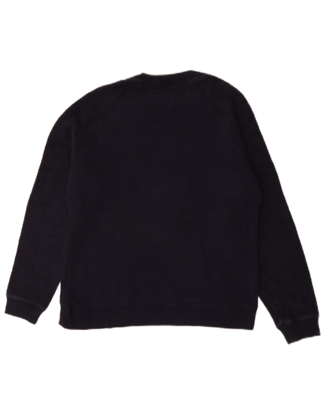 Suéter gráfico feminino Superdry UK 14 algodão azul marinho médio