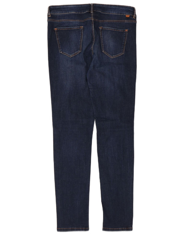 Calça jeans skinny feminina Massimo Dutti EU 42 grande W32 L30 azul marinho