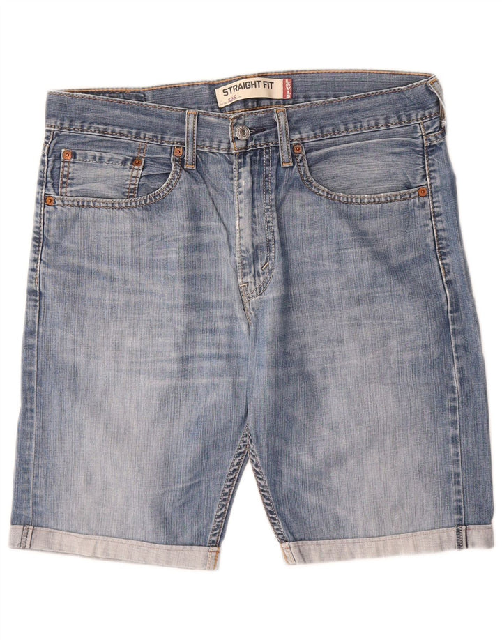 Shorts jeans masculino 505 Levi's W32 azul médio algodão