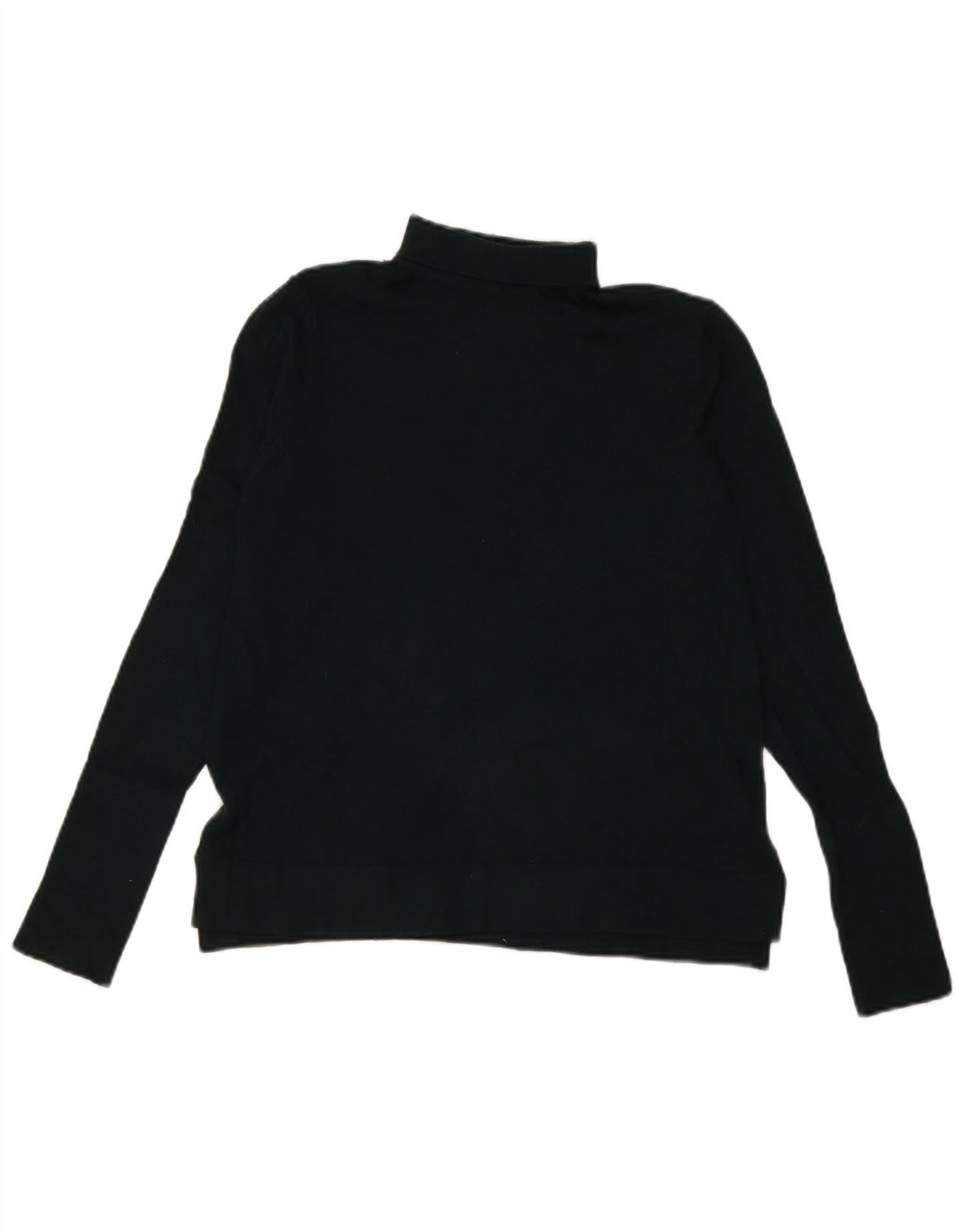 Suéter feminino Zara com gola redonda Reino Unido 14 Modal verde médio