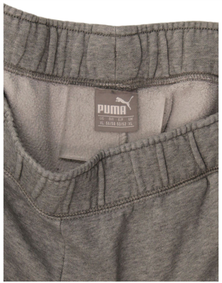 Calça de treino masculina Puma Graphic Joggers XL cinza
