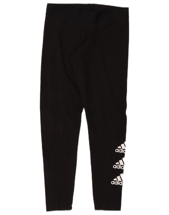 Leggings ADIDAS Femininas UK 16/18 Grande Preto
