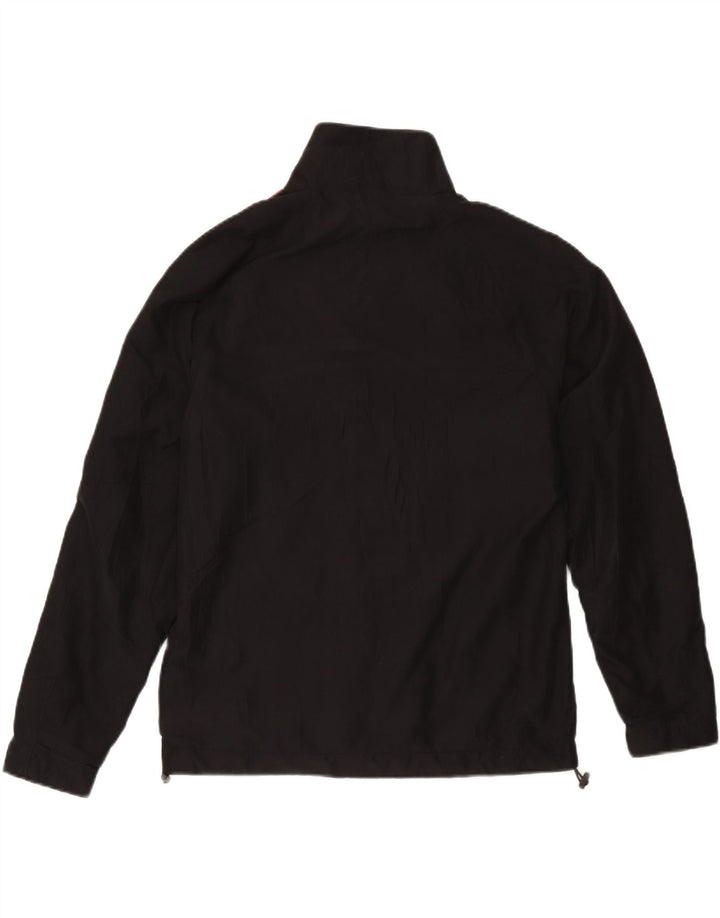 Fila Mens Tracksuit Top Jacket Médio Preto Listrado Poliéster