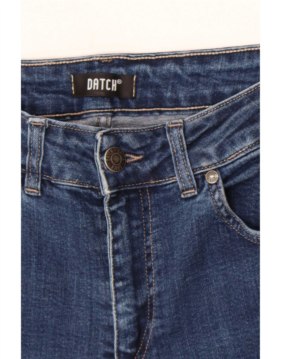 Calça jeans skinny feminina Datch W28 L28 azul
