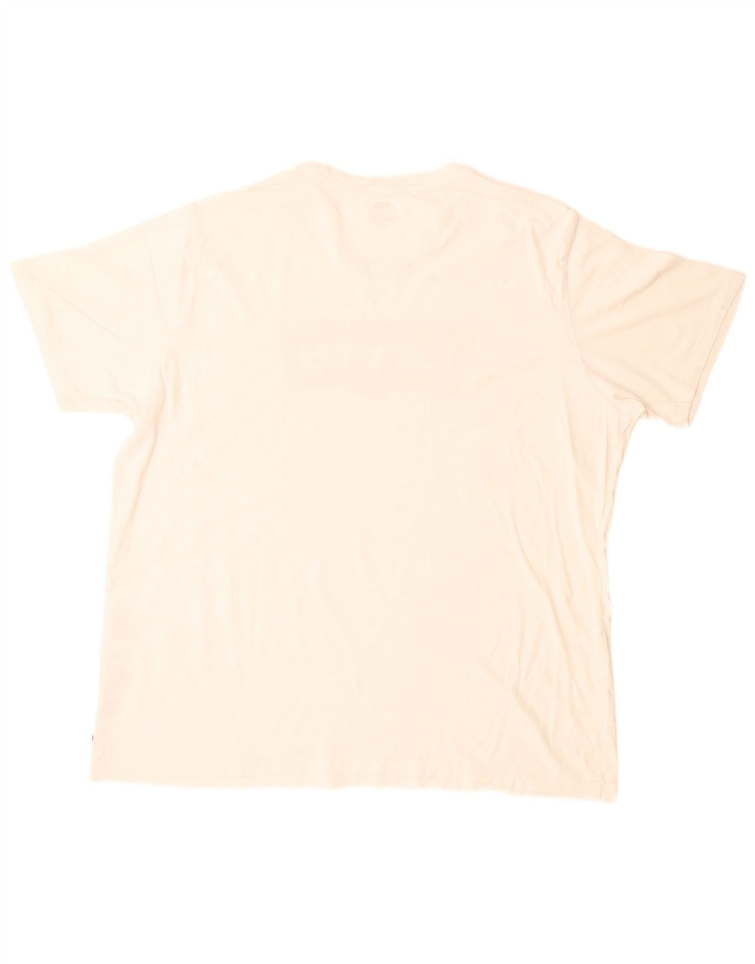 Camiseta gráfica masculina Levi's Top XL algodão branco