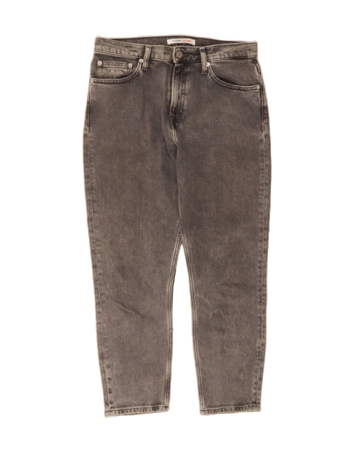 TOMMY HILFIGER Womens Crop Slim Jeans W29 L26 Grey Cotton Vintage Tommy Hilfiger and Second-Hand Tommy Hilfiger from Messina Hembry 