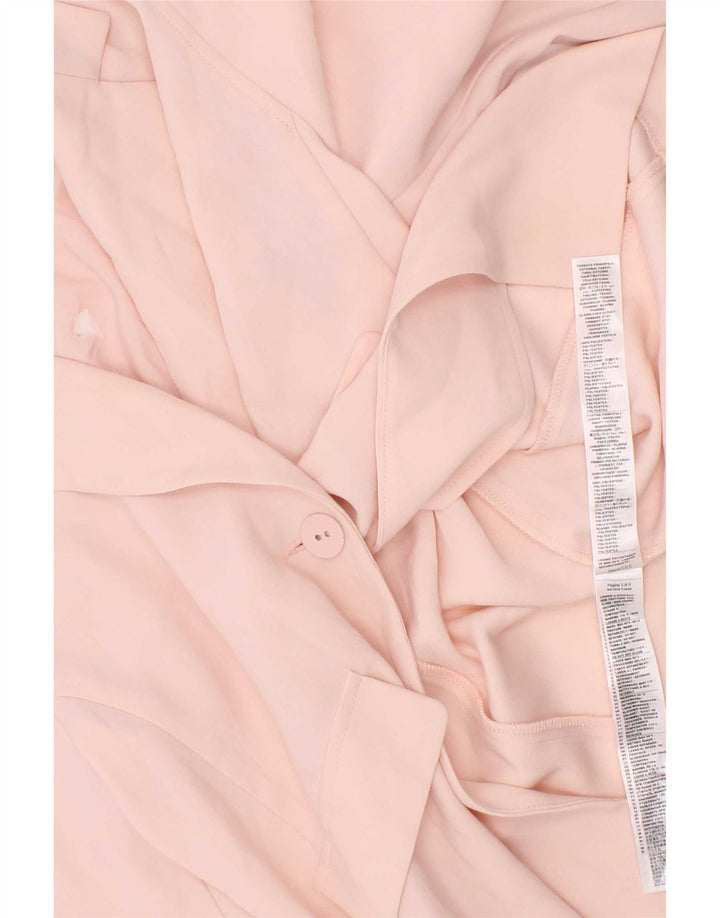 Liu Jo Jaqueta blazer feminina com 1 botão 7-8 anos rosa poliéster