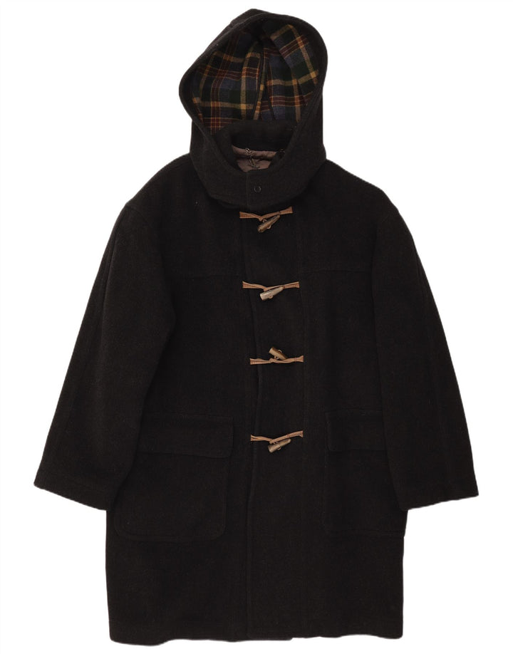 Casaco masculino vintage com capuz IT 52 XL preto